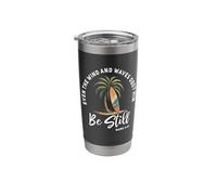 Even The Wind and The Waves Obey Him Be Still Stainless Steel Insulated Tumbler