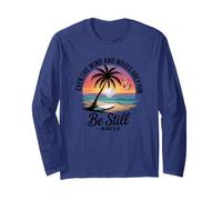 Even The Wind and The Waves Obey Him Cute Christian Long Sleeve T-Shirt
