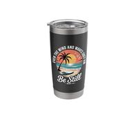 Even The Wind and The Waves Obey Him Cute Christian Stainless Steel Insulated Tumbler