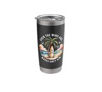 Even The Wind and The Waves Obey Him Mark 4:41 Christian Stainless Steel Insulated Tumbler
