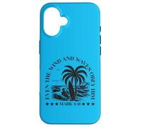 Even the Wind and Waves accept Him Mark 4:41 Christian Surf Case for iPhone 16