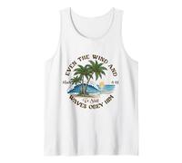 Even The Wind And Waves Obey Him Be-Still Bible Summer Vibes Tank Top