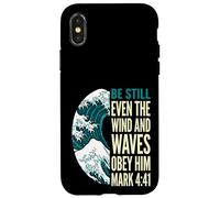 Even The Wind And Waves Obey Him Mark 4:41 Case for iPhone X/XS