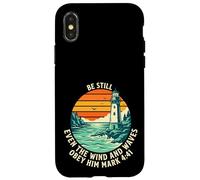 Even The Wind And Waves Obey Him Mark 4:41 Case for iPhone X/XS