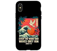 Even The Wind And Waves Obey Him Mark 4:41 Case for iPhone X/XS