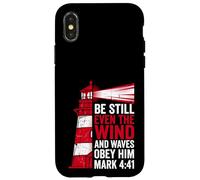 Even The Wind And Waves Obey Him Mark 4:41 Case for iPhone X/XS