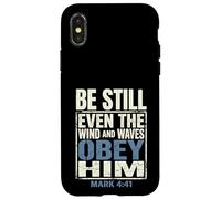 Even The Wind And Waves Obey Him Mark 4:41 Case for iPhone X/XS