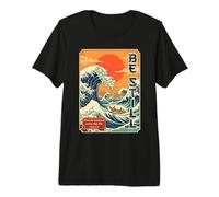 Even The Wind and Waves Obey Him Mark 4:41 Premium T-Shirt