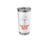Even The Wind and Waves Obey Him Mark 4:41 Stainless Steel Insulated Tumbler