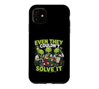 Even They Couldnt Solve It Alien Cube Puzzle Case for iPhone 11