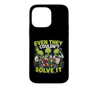Even They Couldnt Solve It Alien Cube Puzzle Case for iPhone 14 Pro Max