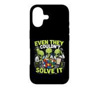 Even They Couldnt Solve It Alien Cube Puzzle Case for iPhone 17