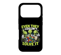 Even They Couldnt Solve It Alien Cube Puzzle Case for iPhone 17 Pro