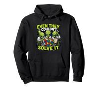 Even They Couldnt Solve It Alien Cube Puzzle Pullover Hoodie