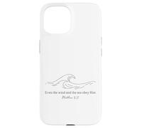 Even Wind And The Sea Obey Him - Matthew 8:27 Case for iPhone 15