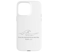 Even Wind And The Sea Obey Him - Matthew 8:27 Case for iPhone 15 Pro Max