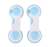 Evenden Universal Adhesive, Child Safe, Cupboard Door & Cabinet Lock & Fridge Drawer (Pack of 2)