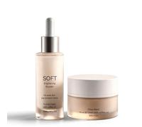 Evendra Dark & Glow Hydrating Face Cream Set with Soothing Booster - Calming Skin Tone Support, Moisturising & Nourishing, Gentle Lightweight Rich Formula for Daily Use, All Types