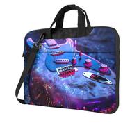 Evengigy Nice Guitar print Laptop Bag for Women men Cute Laptop Messenger Bag for Work College