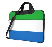 Evengigy Sierra Leone flag print Laptop Bag for Women men Cute Laptop Messenger Bag for Work College