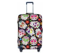Evengigy Skulls Print Luggage Cover Suitcase Cover Travel Protector Baggage Fits18-32 Inch Luggage