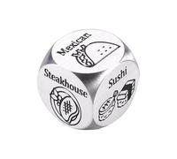 Evening Dinner Decision Dices For Couples Simplifies Meal Choices And Enhances Dates Night Fun Novelty White Elephants