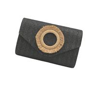 Evening Handbag Summers Beach Shoulder Crossbody Bag Woven Envelope Bag Straw Clutches Purse For Womens Beach