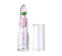 Evening lip gloss meets peachy tint for sunset-inspired makeup,Floral Moisturising Lip Balm-Shea Butter Moisturising Lip Balm, Floral Design,May your beauty unfold like a daisy kissed by morning dew.