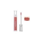 Evening lip gloss meets peachy tint for sunset-inspired makeup looks,Mirror Gloss Lip Glaze 5ml - High-Shine Hydrating Lip Oil with Vitamin E, Non-Sticky Plumping Water Tint for All-Day Wear