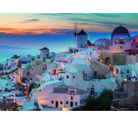 Ravensburger 12000663 - Santorini - 1000 pieces jigsaw puzzle - Puzzle for adults and kids age 14 years up, jigsaw puzzle Greece