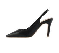 Evening Shoes for Women Low Heel Europe and The States Pointed Head Back Hollow High Heels Shallow Mouth with A Buckle Women High Heel Sandals Female Womens Slip On Shoes (Black, 6.5)