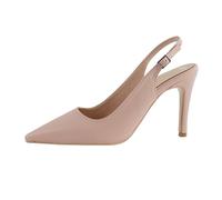 Evening Shoes for Women Low Heel Europe and The States Pointed Head Back Hollow High Heels Shallow Mouth with A Buckle Women High Heel Sandals Female Womens Slip On Shoes (Pink, 5.5)