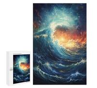 Evening Wave Jigsaw Puzzle for Adults And Families, 1000 PCS, A Mindful Leisure Activity for Puzzle Lovers, for Cosy Nights