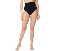 EvenLina Sculpting Shapewear Brief for Women - High-Waisted Compression Underwear with Tummy Control and Silicone Grip - Seamless, Breathable Shaping pants for a Sleek Silhouette - Medium - Noir