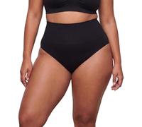 EvenLina Sculpting Shapewear Brief for Women - High-Waisted Compression Underwear with Tummy Control and Silicone Grip - Seamless, Breathable Shaping pants for a Sleek Silhouette - XLarge - Noir