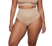 EvenLina Sculpting Shapewear Brief for Women - High-Waisted Compression Underwear with Tummy Control and Silicone Grip - Seamless, Breathable Shaping pants for a Sleek Silhouette - XLarge - Almond