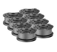 EVENLINKICS f016800569 grass trimmer thread spool, suitable for Bosch cordless grass trimmer EasyGrassCut 18 23 26 SL and ART 23 SL | 26SL. for Bosch grass trimmer spool (8 thread spools)