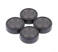 Evenoonest 4Pcs Vacuum Cleaner Electric Floor Brush Caster Wheels Rollers | Replacement Parts, for haier for whirlwind Smooth Rolling Robust Plastic Quick for snap-on Installation Black 9X5X3Cm