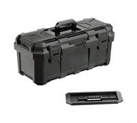 Evenoonest for heavy-duty Tool Box with Removable Tray | Polypropylene Storage Case, 20 Inch Large Capacity Organizer for Professional Mechanics and DIY Home Garage Workshop