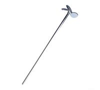 Evenoonest Industrial Agitator Impeller 304 Steel Silvery Finish(400 Round Rod)