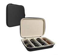 Evenoonest Portable Eyeglasses Case with Customizable Interior | Thickened Shockproof Hard Shell Glasses Storage Box for Travel, Fits Most Sunglasses and Optical Frames