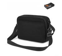 Evenoonest Portable Nylon Carry Case for Mooer GE100 Effects Pedal, Gig Bag for Guitar Accessories, Easy for access Storage Pouch