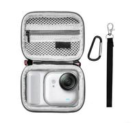 Evenoonest Storage Bag for Insta360 for Go for Ultra 15cm PU Case Storage | Custom fit 15x10x5cm, protects lens and body, for slim profile, fits backpack pocket, daily carry