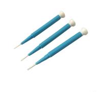 Evenoonest Zirconia Tip Slotted Screwdriver Set Insulated CD-15 20 25 | 3-piece set, non-magnetic zirconia tips, anti- for static handles, for high for frequency circuits, slotted sizes 1.5-2.6mm