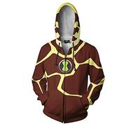 EvenShop Ben Hoodie Anime Cartoon Cosplay Jacket 3D Printed Sweatshirt, Color 14, Medium