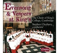 Evensong & Vespers At King's/various - Evensong & Vespers at King's