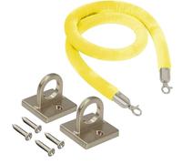 Event Control Barrier Adjustable 90120cm with 2 Hooks & VIP Red Rope WallMounted Queue Support for Crowd Management Durable & Easy to Install