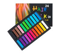 Event Decor Shop 120pcs Hair Chalk Sticks - 24 Bright & Pastel Colours