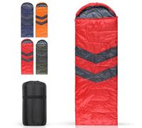 Event Decor Shop 3-4 Season Waterproof Sleeping Bag With Hood - Red