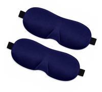 Event Décor Shop 3D Eye Masks for Sleeping - Comfortable - Navy, 2pcs